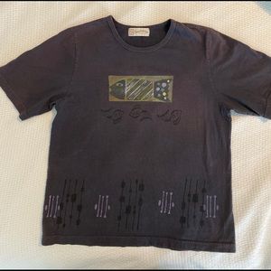 Vintage 1999 Blue Fish T-Shirt